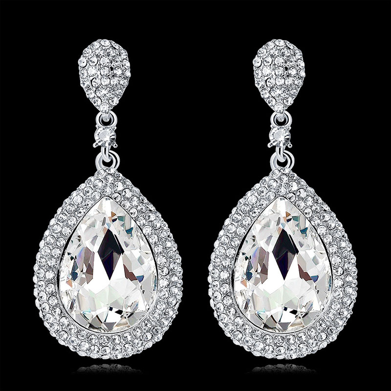 Popular Simple Alloy Earrings With Diamonds Manufacturer