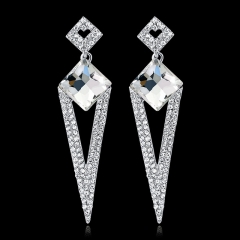 Personalized Diamond Drop Earrings Crystal Earrings Studs Manufacturer