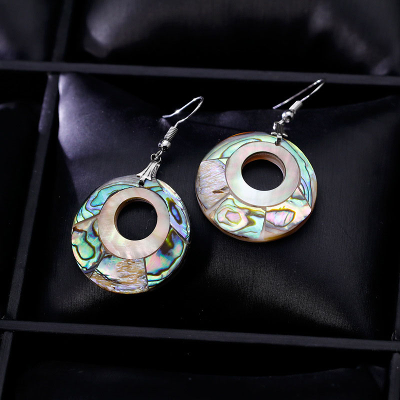 Selling Natural Abalone Shell Earrings Fashionable And Matching Earrings Manufacturer