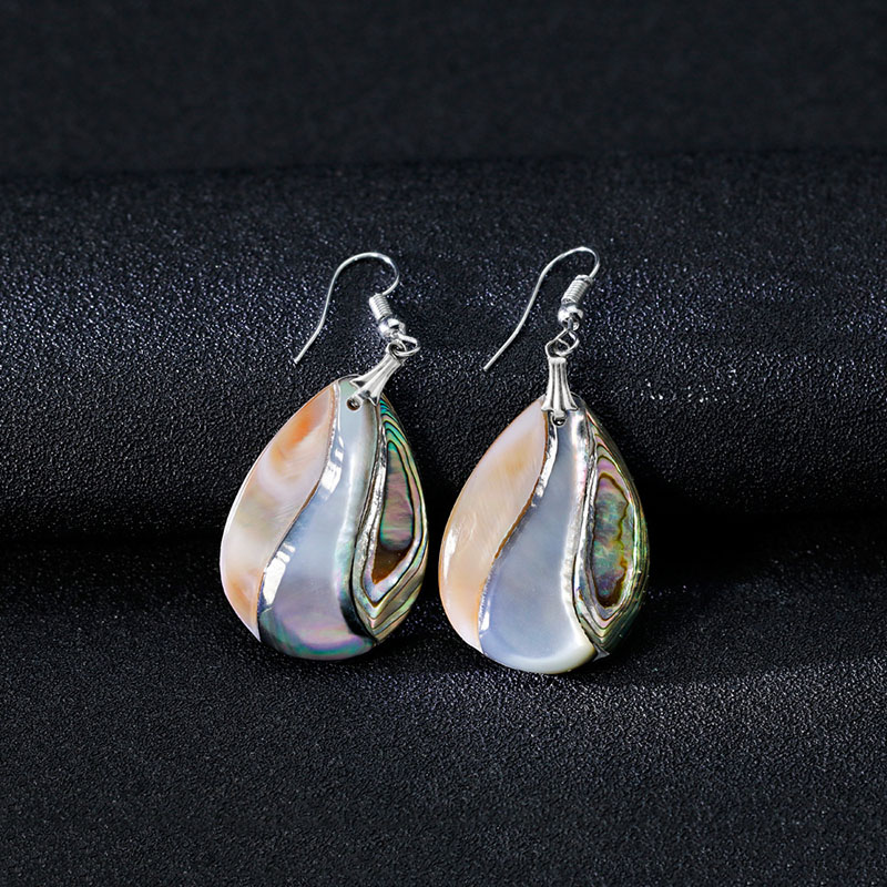 Fashionable Natural Abalone Shell Earrings Atmospheric Earrings Manufacturer