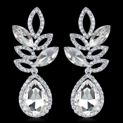 Fashionable And Elegant Earrings Crystal Temperament Bridal Earrings Manufacturer