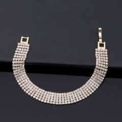 Full Diamond Wide Temperament Bracelets Personality Bracelets Supplier
