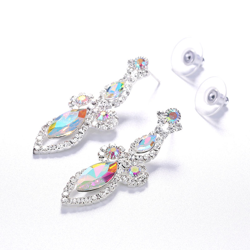 Fashionable Bridal Crystal Earrings Earrings Manufacturer