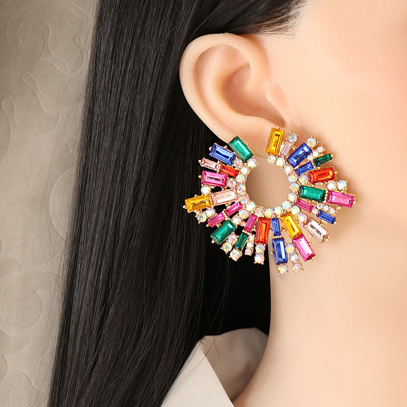 Korean Version Of Diamond Studs Korean Earrings Elegant Earrings Distributor