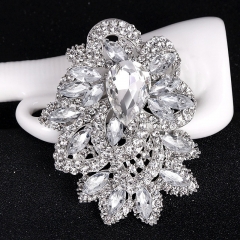 Extra Large Size Luxury Atmosphere Full Of Diamonds Brooch Fashion Corsage Manufacturer