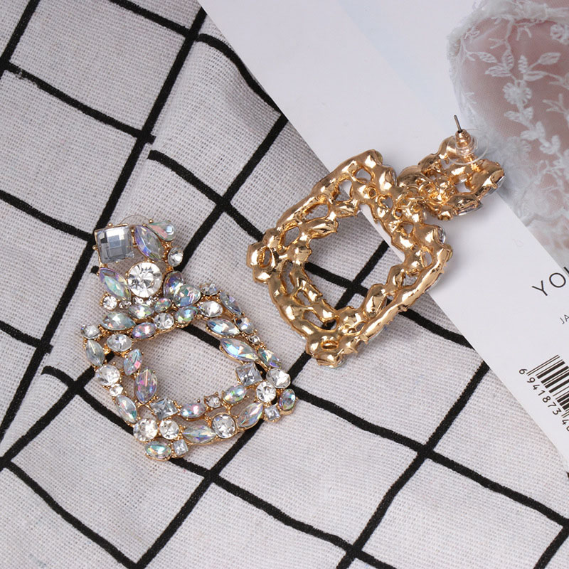 Vintage Earrings Studs With Full Diamonds Fashion Earrings Supplier