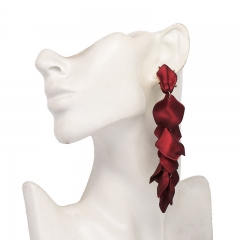 Fashion Earrings Flower Petal Earrings Accessories Supplier