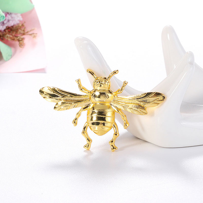 Wholesale Vintage Alloy Bee Pin Corsage