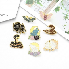 Wholesale Jewelry Fine Design Nine-tailed Fox Bat Brooch