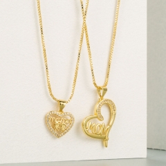 Love Heart Mom Necklace Mother's Day Manufacturer