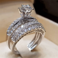 Couple Fashion Proposal Engagement Ring Supplier