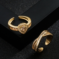 Geometric Ring Cold Wind Open Finger Ring Supplier