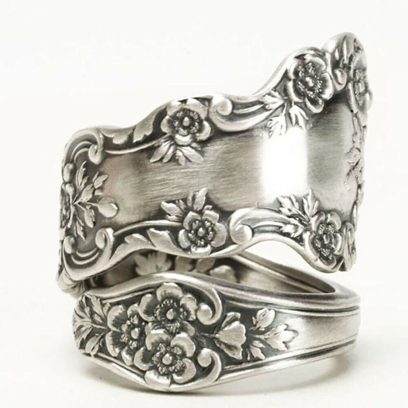 Wholesale Jewelry Vintage Flower Ring