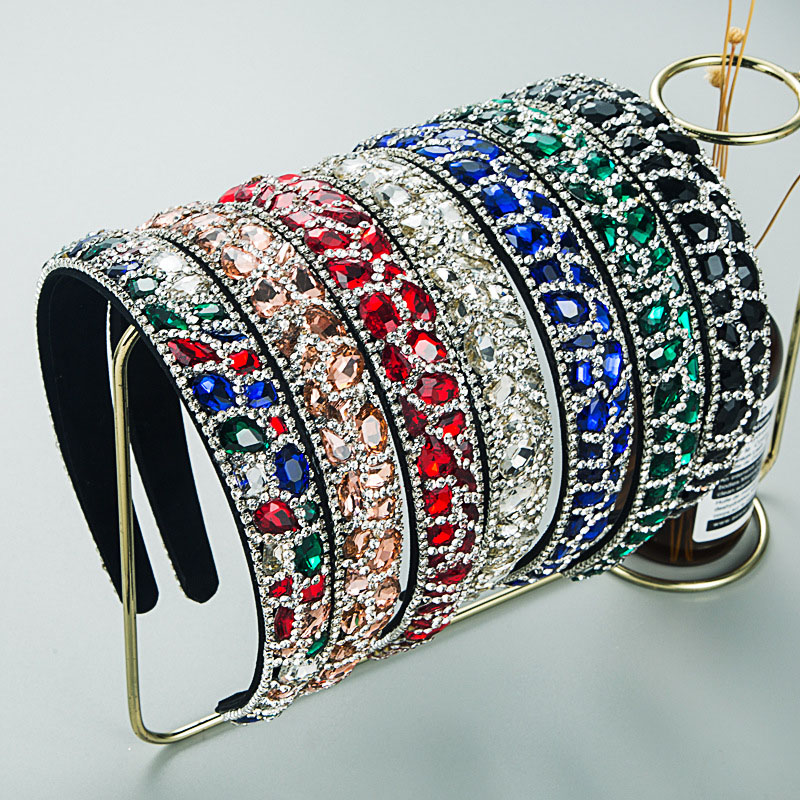 Glittering Starry Glass Diamond Headband Small Fragrant Style Hair Accessories Supplier