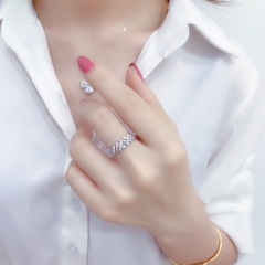 Wholesale Fashion Niche Engagement Bridal Ring
