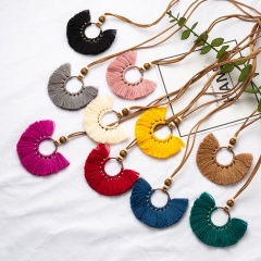 Bohemian Simple And Versatile Tassel Pendant Necklace Distributor