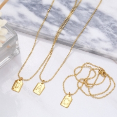 26 Letters Necklace English Pendant Couple Clavicle Chain Manufacturer