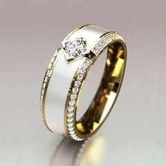 Fashion Drip Engagement Couple Wedding Ring Distributor
