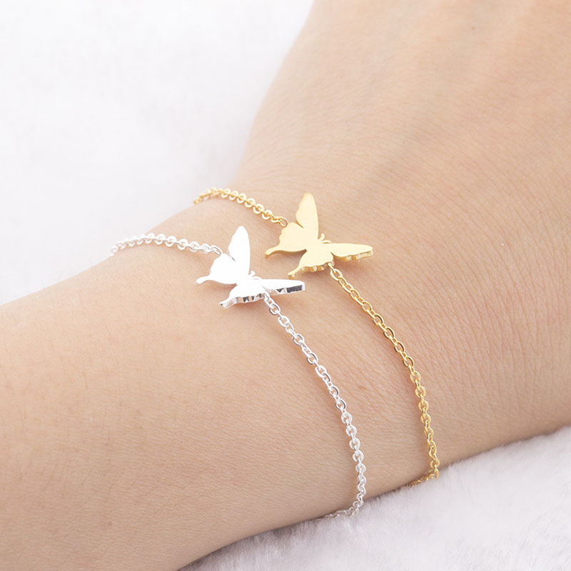 Stainless Steel Micro-set Plated Butterfly Bracelet Manufacturer