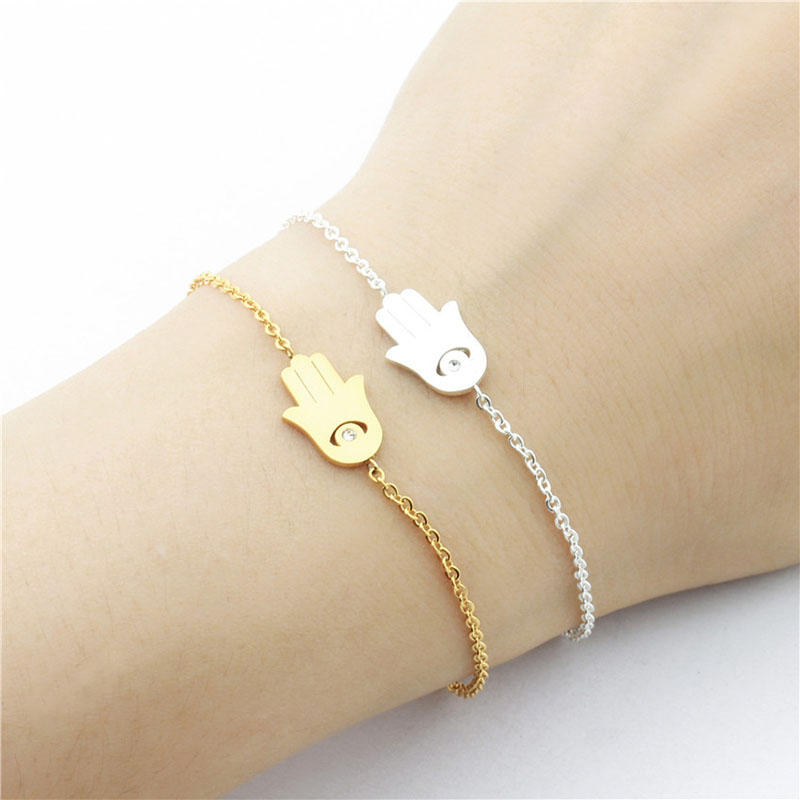 Crystal Magic Eye Stainless Steel Bracelet Manufacturer