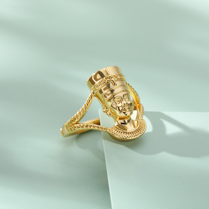 Egyptian African Queen Opening Adjustable Ring Manufacturer