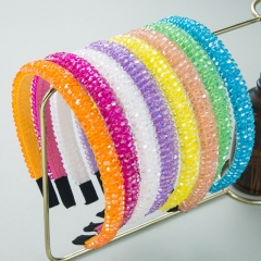 Fish Line Braided String Crystal Hair Band I Senior Sense Wash Face Headband Manufacturer