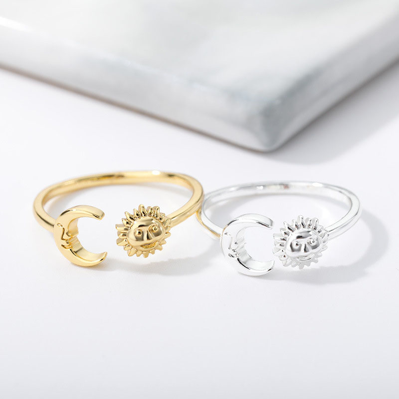 Sun And Moon Opening Adjustable Ring Manufacturer