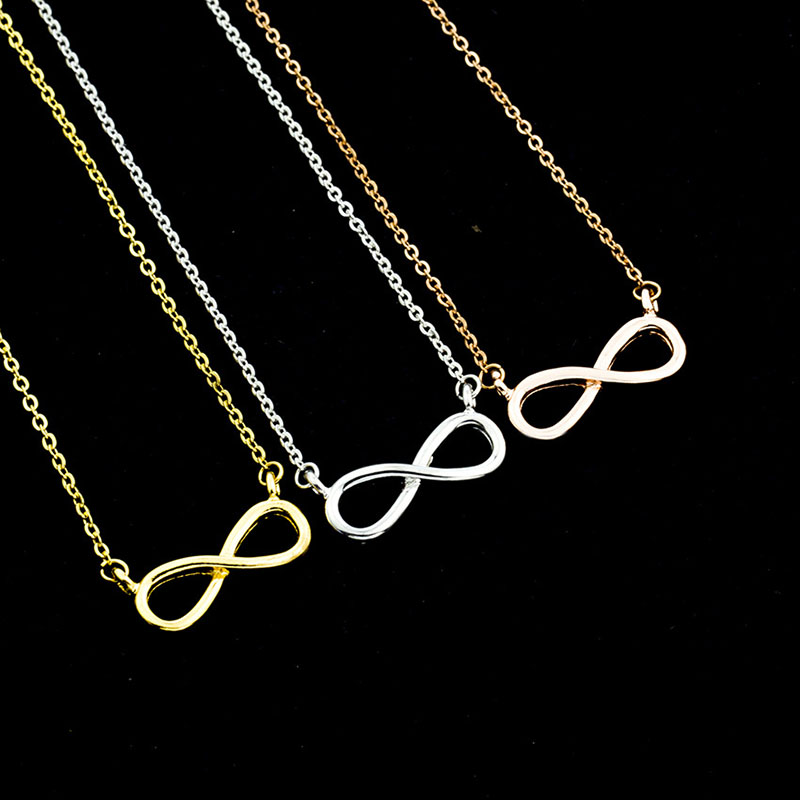 Simple Infinity Necklace Collarbone Chain Manufacturer