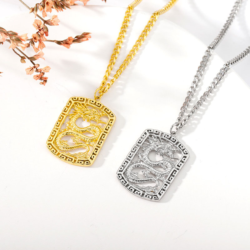 Zodiac Square Pendant Necklace Manufacturer