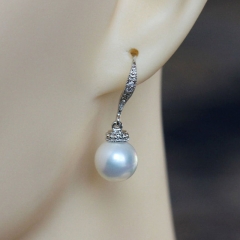 Wholesale Jewelry Simple And Versatile Imitation Pearl Earrings