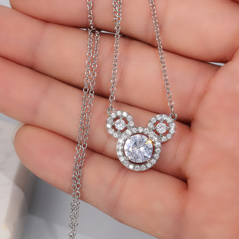 Classic Cute Zircon Necklace Birthday Gift Distributor