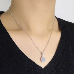 Baroque Pear-shaped Drop Pendant Necklace Supplier
