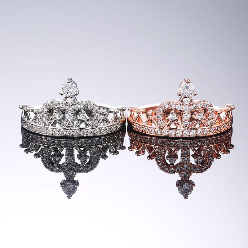 Elegant Crown Proposal Ring Distributor