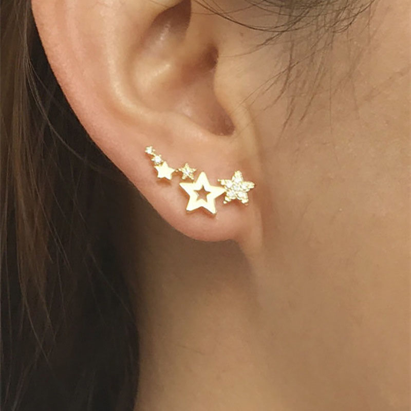 Campus Style Star Stud Earrings Supplier