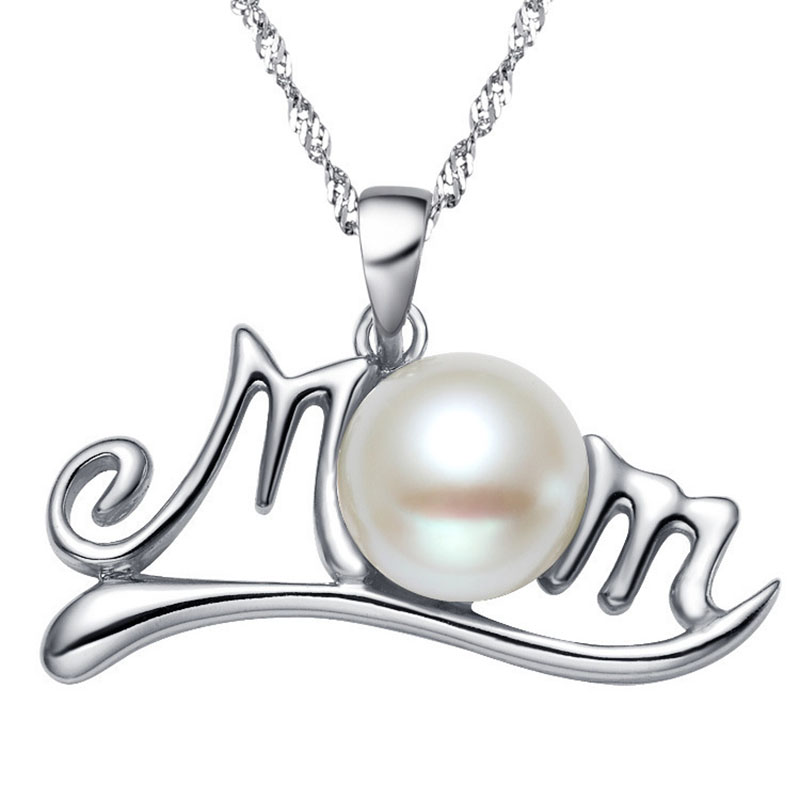 Mom Pearl Necklace Mother's Birthday Gift Supplier