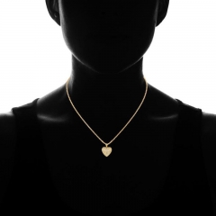 Romantic Love Necklace With Full Zirconia Supplier