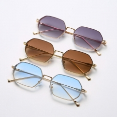 Fashion Small Frame Polygonal Sunglasses Supplier