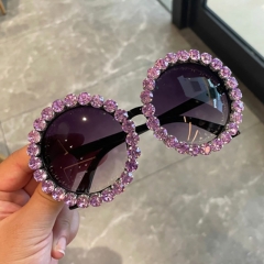 Sunglasses With Diamonds Round Frame Distributor
