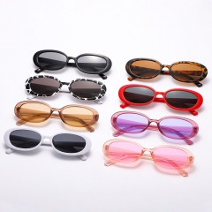 Wholesale Retro Oval Small Frame Sunglasses Minimalist