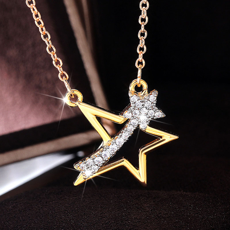 Lovely Star And Sea Pendant Necklace Creative Pentagram Manufacturer