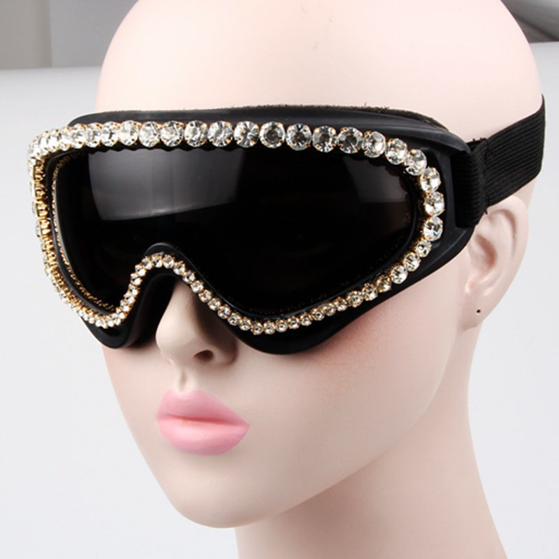Goggles With Rhinestones Goggles Windproof Sunglasses Distributor