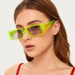 Retro Square Clear Colour Sunglasses Supplier
