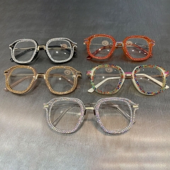 Fashion Diamond Square Vintage Sunglasses Distributor