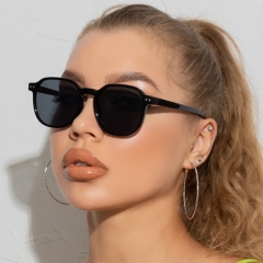 Fashion Round Small Frame Sunglasses Rice Studs Supplier