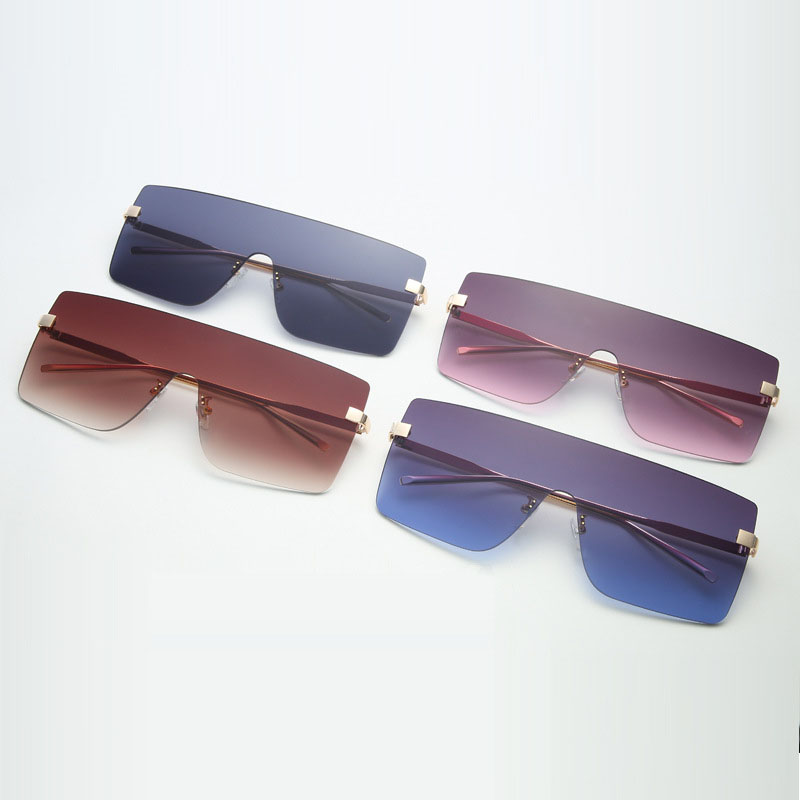 Fashionable Large Box Gradient Sunglasses Distributor