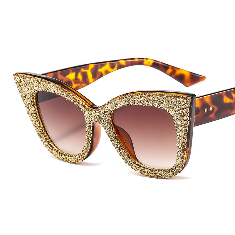 Retro Cat-eye Sunglasses With Large Frames With Myopic Flat Lenses Distributor