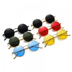 Round Retro Metal Small Frame Sunglasses Distributor