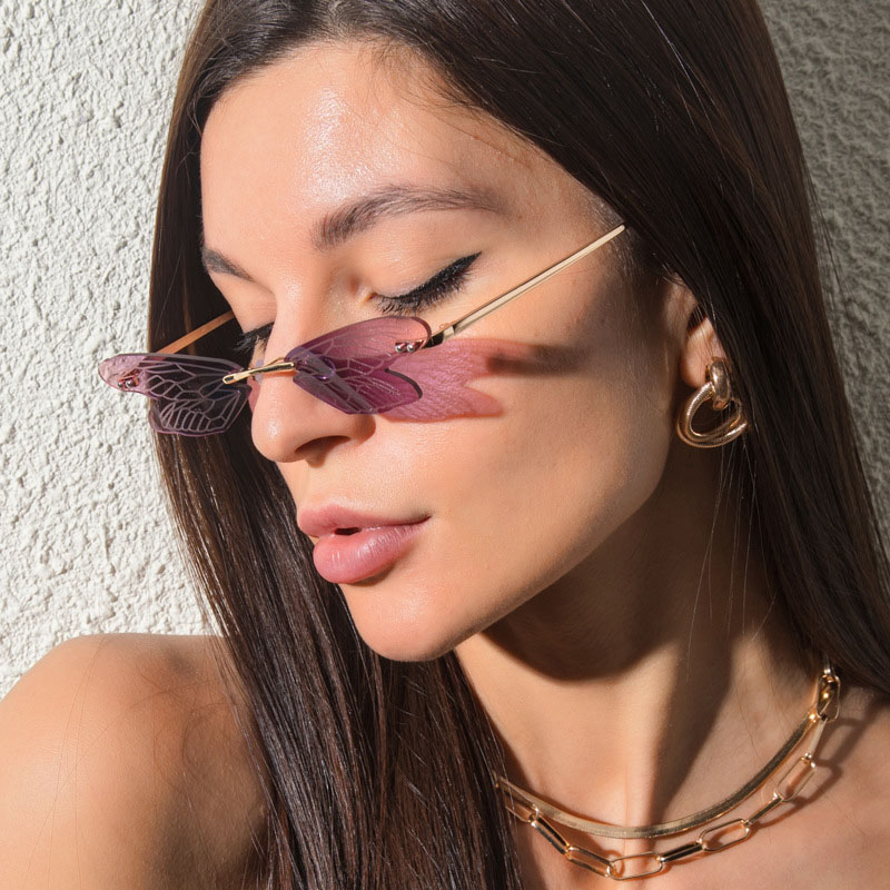 Personalized Fashion Dragonfly Wings Sunglasses Distributor