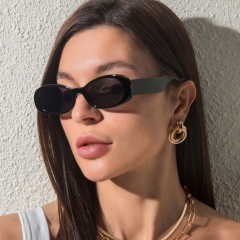 Retro Oval Small Frame Sunglasses Distributor