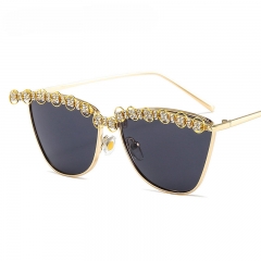 Fashion Chain Cat-eye Personalized Sunglasses Distributor